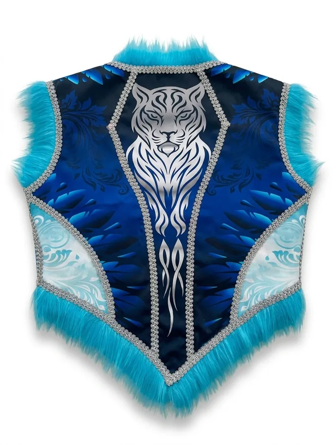 Chaqueta de hombre, color Azul, vista de espalda