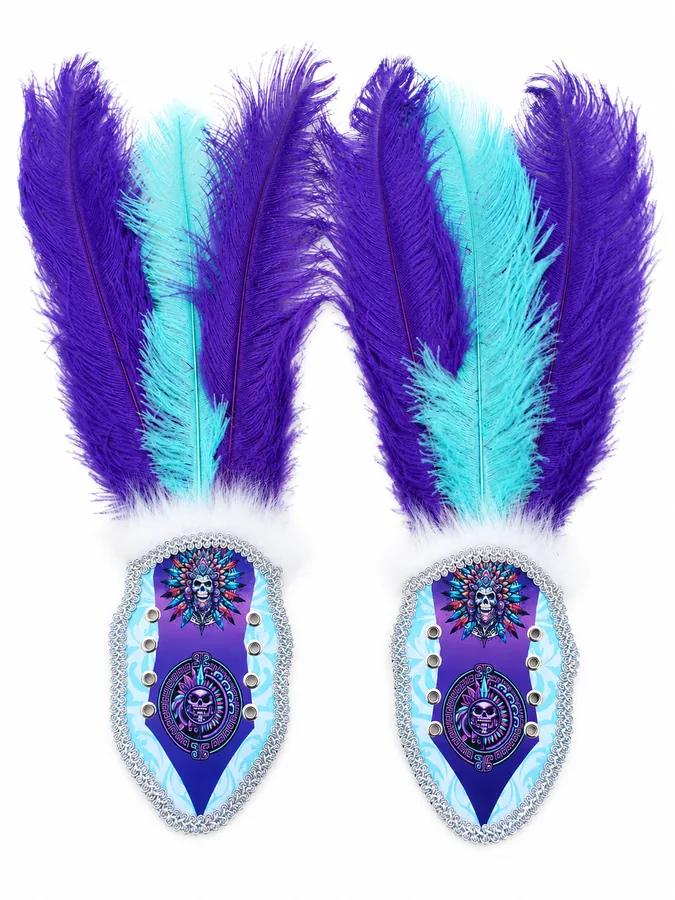 Puñeras de hombre, color Morado