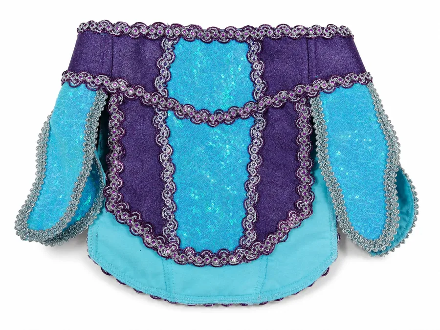 Falda de mujer, color Morado, vista de delantero